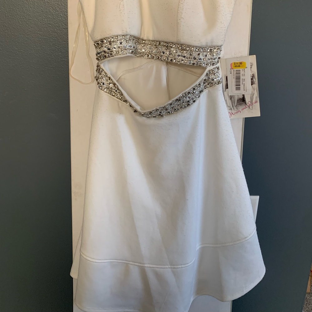 white dress